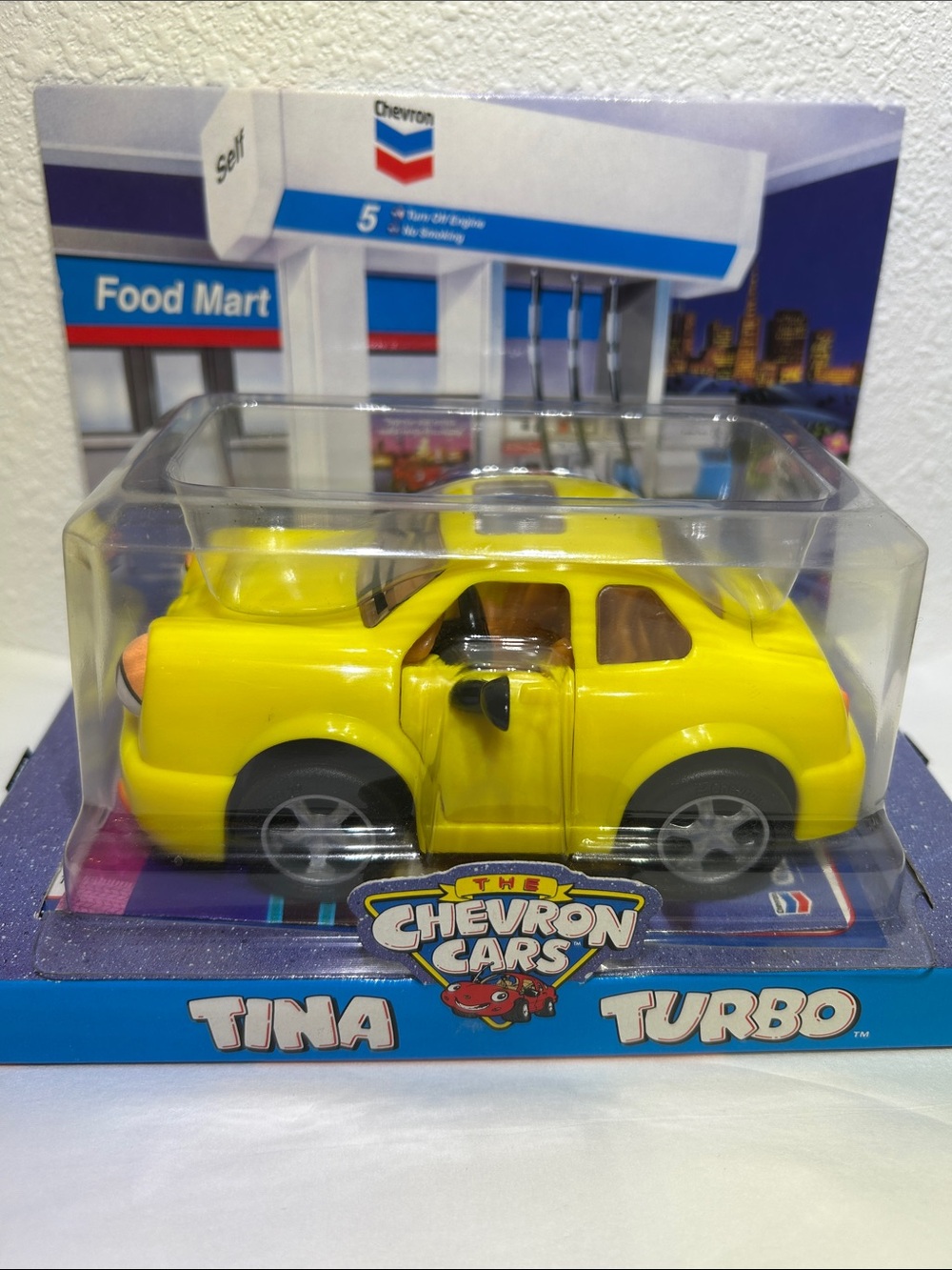 Vintage 1998 "Tina Turbo"Chevron Cars series New in Original packaging